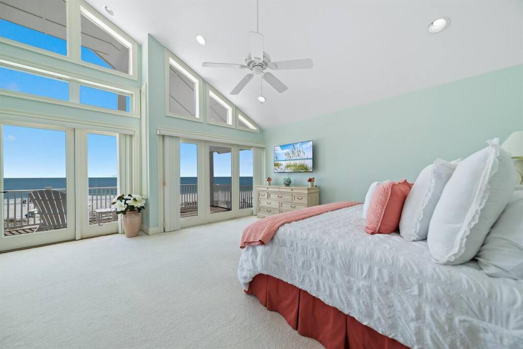 Oceanfront/Zero Steps To Beach/Views/4Br Gulf Shores Ngoại thất bức ảnh