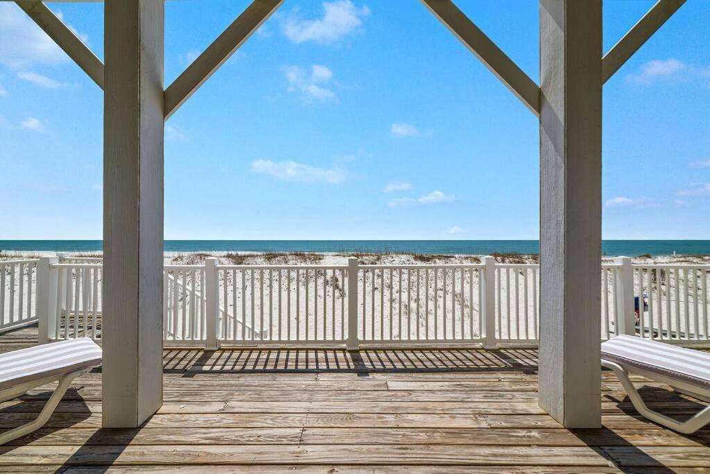 Oceanfront/Zero Steps To Beach/Views/4Br Gulf Shores Ngoại thất bức ảnh