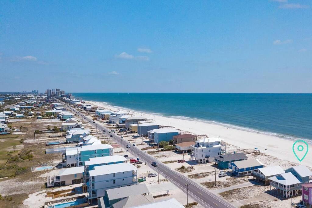 Oceanfront/Zero Steps To Beach/Views/4Br Gulf Shores Ngoại thất bức ảnh