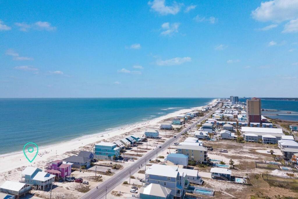 Oceanfront/Zero Steps To Beach/Views/4Br Gulf Shores Ngoại thất bức ảnh